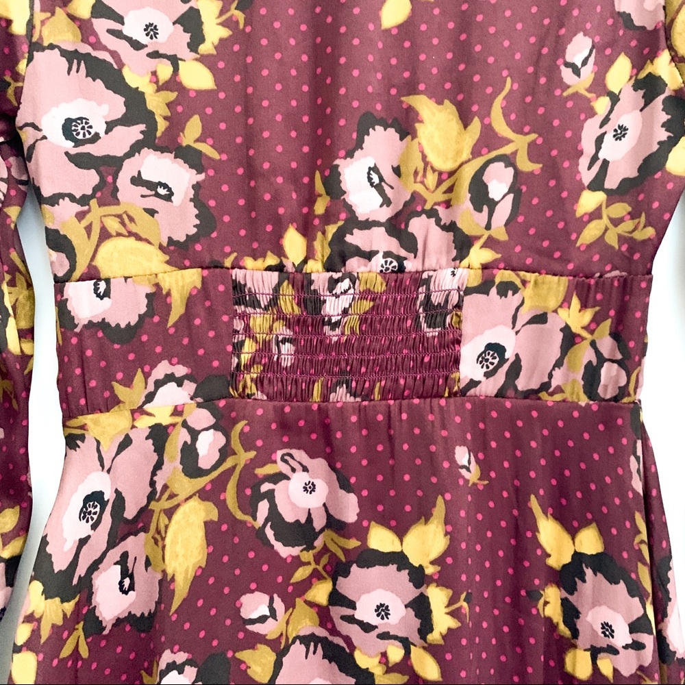 NWT Free People Morning Light Printed Mini Dress Sz 0 - Picture 13 of 13